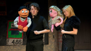 Mathew Harper Actor in the musical Avenue Q at the Asheville Community Theater. Photo: Misha Schmiedecke